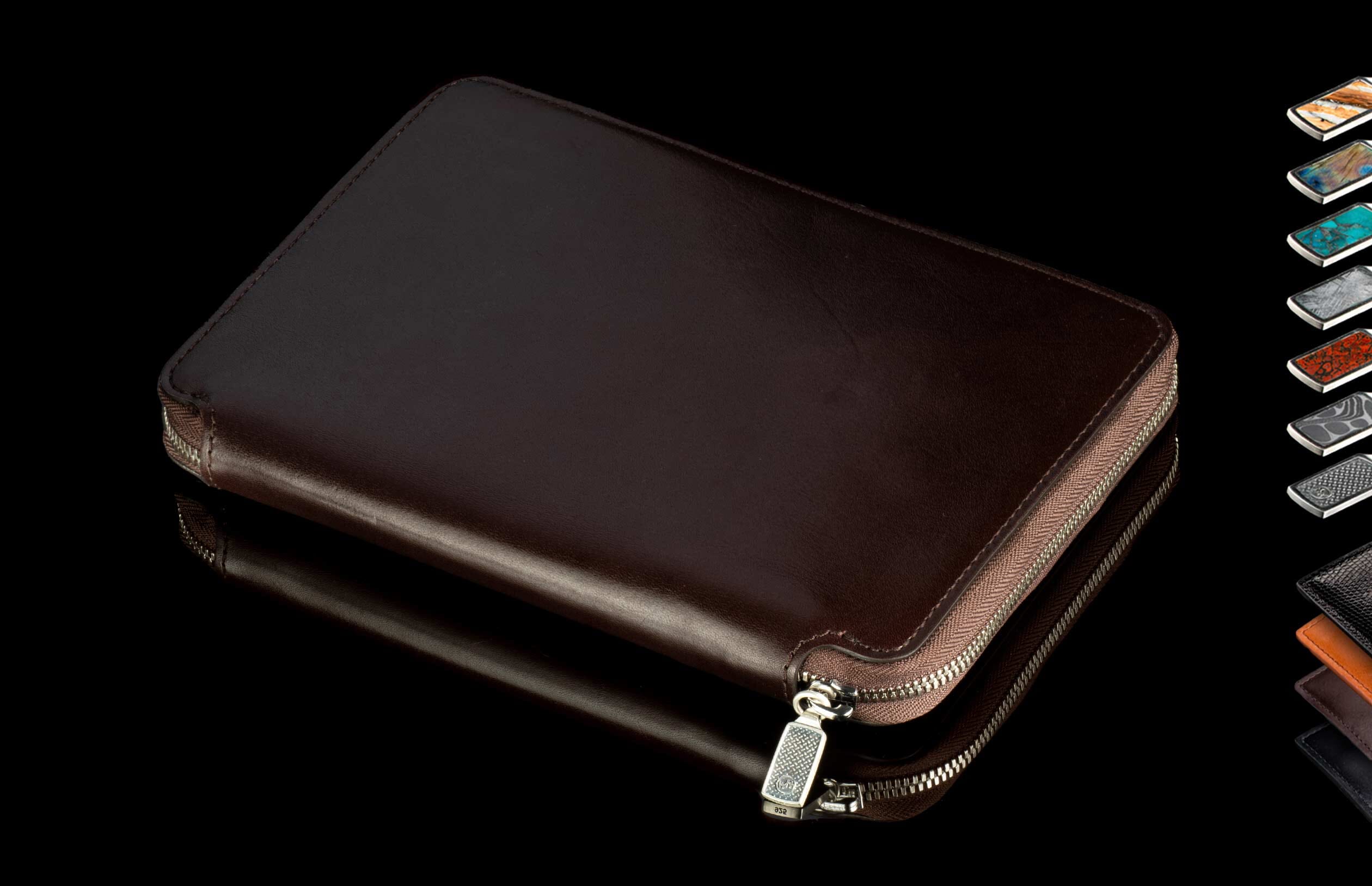 Designer Men's Leather Wallets & Accessories